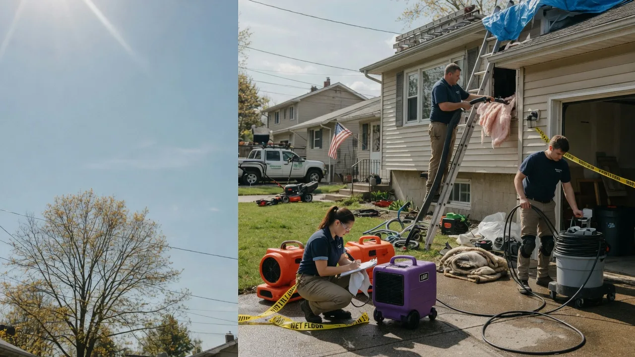 Emergency Water Removal in Warren, OH near me